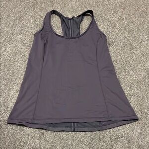 Lulu Lemon Purple Racerback Tank Top Size 6